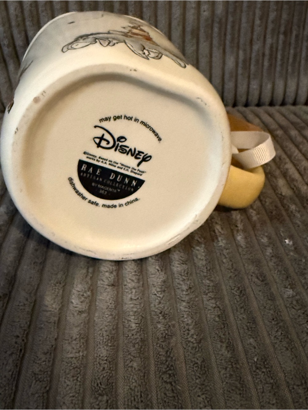 Rae Dunn x Winnie the Pooh White Ceramic Mug ‘Every Day is an Adventure’ NWT - Picture 7 of 7